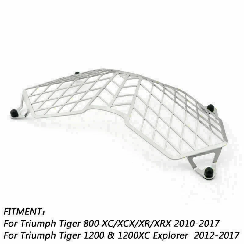 Headlight Protector Grille Guard Cover for Tiger 800 2017 Explorer 1200 E Foto 3 de 4