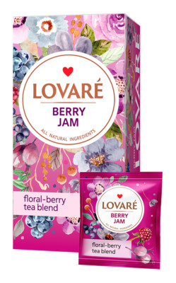 LOVARE BERRY JAM Tea in envelopes 24x2g - 48g