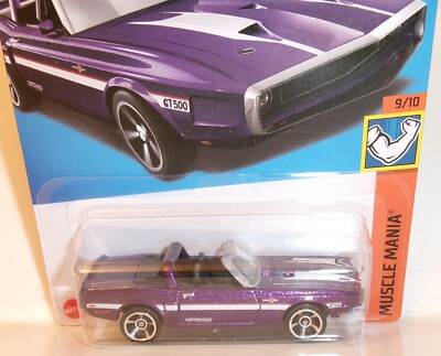 2023 HOT WHEELS 1:64 MUSCLE MANIA 9/10 PURPLE '69 SHELBY GT-500 | eBay