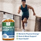 Vitamin B Complex 120 Capsules With Vitamin C - High Potency