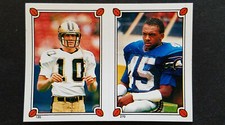 1987 Topps Album Sticker Card Single #3-281 Football * You PICK CHOOSE *