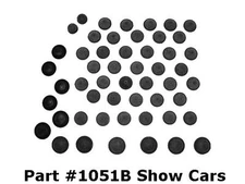 59, 60 6 CYL. 283 327 348 409 ALL CHEVY IMPALA BEL AIR RUBBER BODY HOLE PLUG KIT