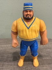 Hasbro WWF Akeem The African Dream Action Figure 1990 WWE WCW AEW Vintage Works