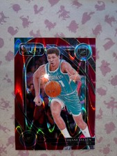 2024-25 Panini Select - Courtside Tidjane Salaun #293 Red Tectonic Prizm /65...