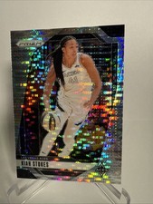 2024 Panini Prizm WNBA Kiah Stokes 122 SILVER PULSAR PRIZM /499