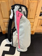 TITLEIST PLAYERS 4 STAND GOLF BAG, GREY/CORAL T-668 NEW MAKE OFFER 