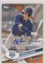 2017 Topps Pro Debut Orange Auto 5/25 Josh Lowe Joshua Lowe #49 Auto s5q