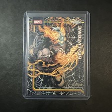 2026 Topps Chrome Marvel Comics #125 Hellverine Spider-Web Refractor /399