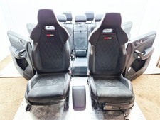 SKODA KODIAQ MK1 VRS COMPLETE ALCANTARA LEATHER INTERIOR SEAT & DOOR CARD SET