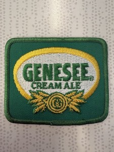 Genesee Cream Ale Embroidered Vintage Patch