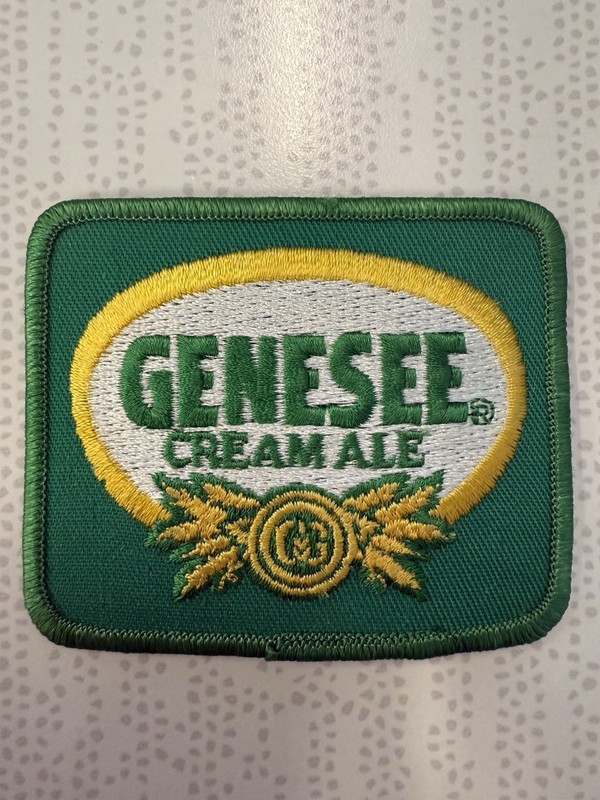 Genesee Cream Ale Embroidered Vintage Patch
