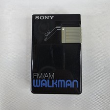 Vintage Sony Walkman FM/AM SRF-21 W Portable Radio - Tested  Working