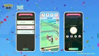 Pokémon Party Play Invite GO