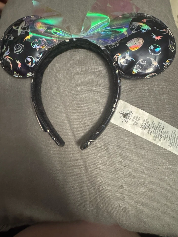 Mini mochila holográfica Pesadilla antes de Navidad de los parques de Disney Foto 3 de 4