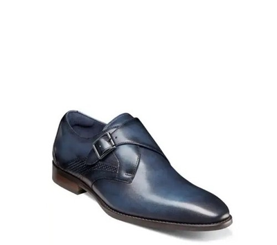 #ad Stacy Adams Karcher Men#x27;s Slip On Navy Size 7.5 NEW. $104.60