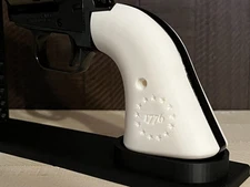 Heritage Rough Rider 1776 White 3D Printed Custom Grip Rough Rider Grips