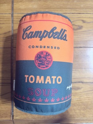 Kidrobot x Andy Warhol Medium 10  Plush Campbell Soup Can Art Collectibles New