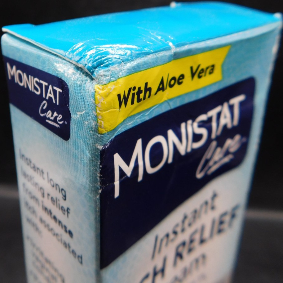 4 Pk Monistat Care Instant Itch Relief Cream W Aloe Vera 1oz Ea Exp: 9/26 New