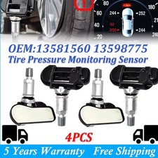 4× RDKS Schrader Reifendrucksensor für Opel Astra J Insignia Zafira C 13598775