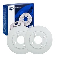 2X Hella Pagid Bremsscheiben Ø231Mm Vorne Passend FüR 56094PRO