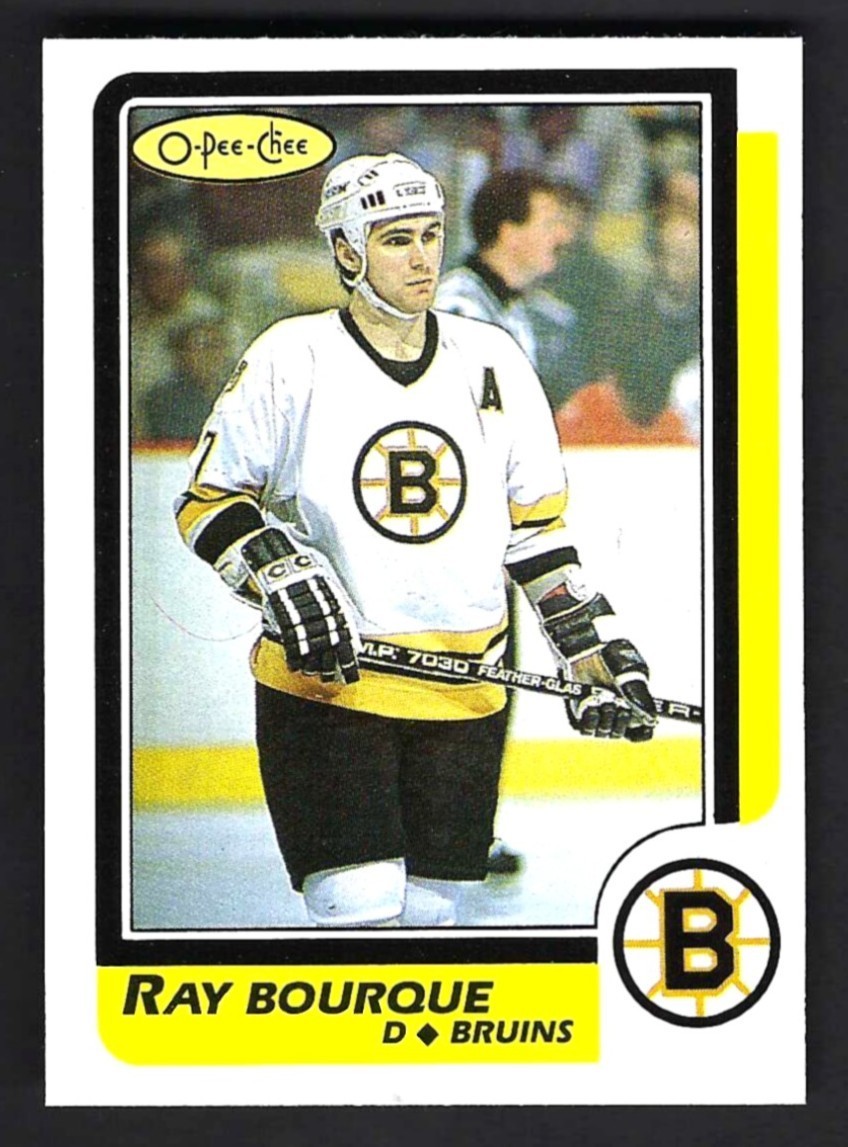 Ray Bourque #1 (Hockey Cards 1986 O-Pee-Chee) — is it worth grading?