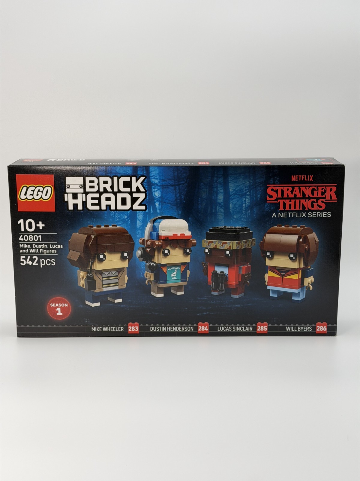 Lego Brick Headz - 40801 Stranger Things: Mike, Dustin, Lucas, Will - NEU & OVP - Bild 5