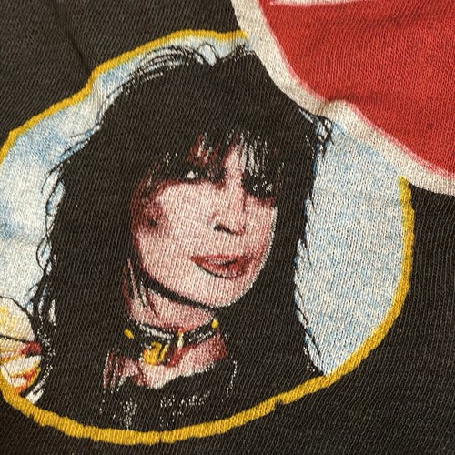 Vintage 80s Motley Crue Shirt Size Medium Metal Rock Band Tour Punk Devil - Picture 12 of 13