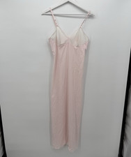 Vanity Fair Vintage Light Pink Slip Dress Size 34 Classic Nylon