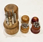 Vintage Lot Of Watchmakers Closing Punches And Collets Tools