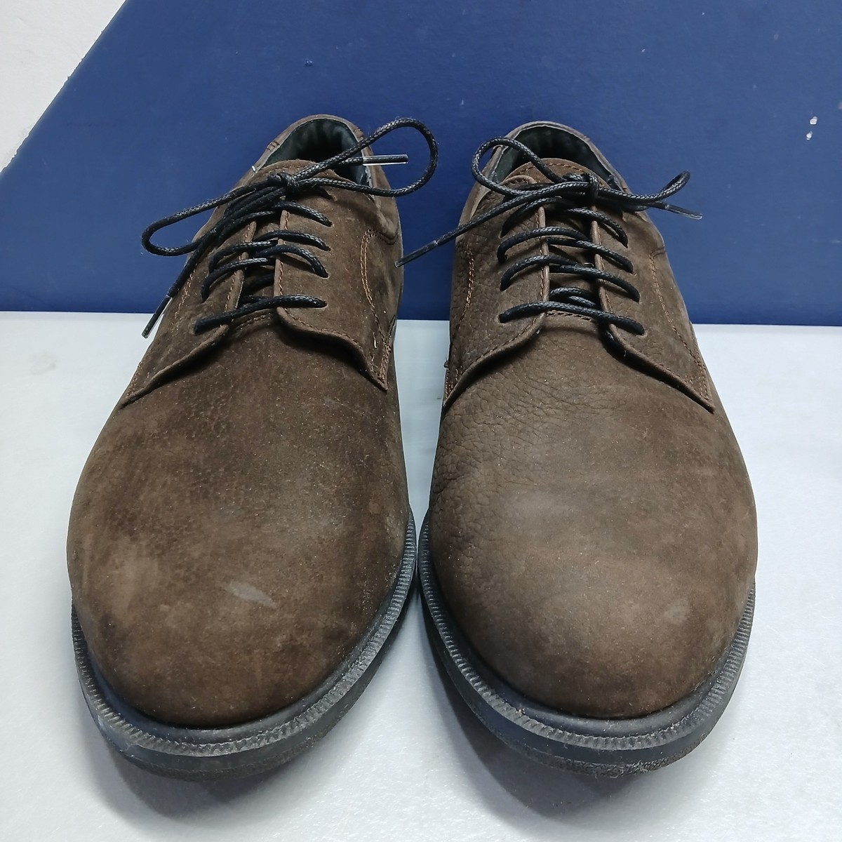 Deer Stags Buck Oxford Shoes Mens Size 10M Brown Black 
