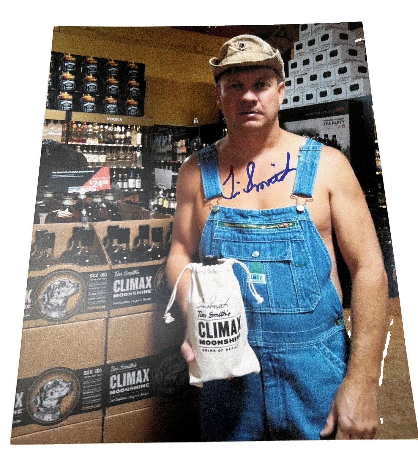 Tim Smith “Moonshiners TV Show” Signed 8x10 Photo