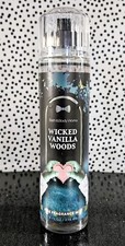 Bath and Body Works Body Fine Fragrance Mist. WICKED VANILLA WOODS. NEW
