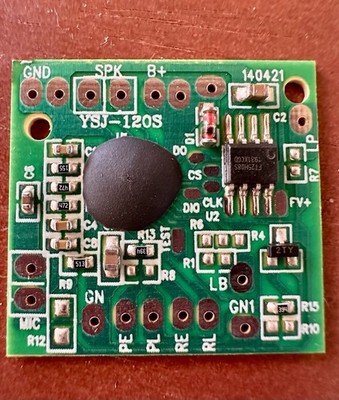 YSJ-120S Voice Recorder Board (Record & Playback Audio - Electronic Toys/Cards)