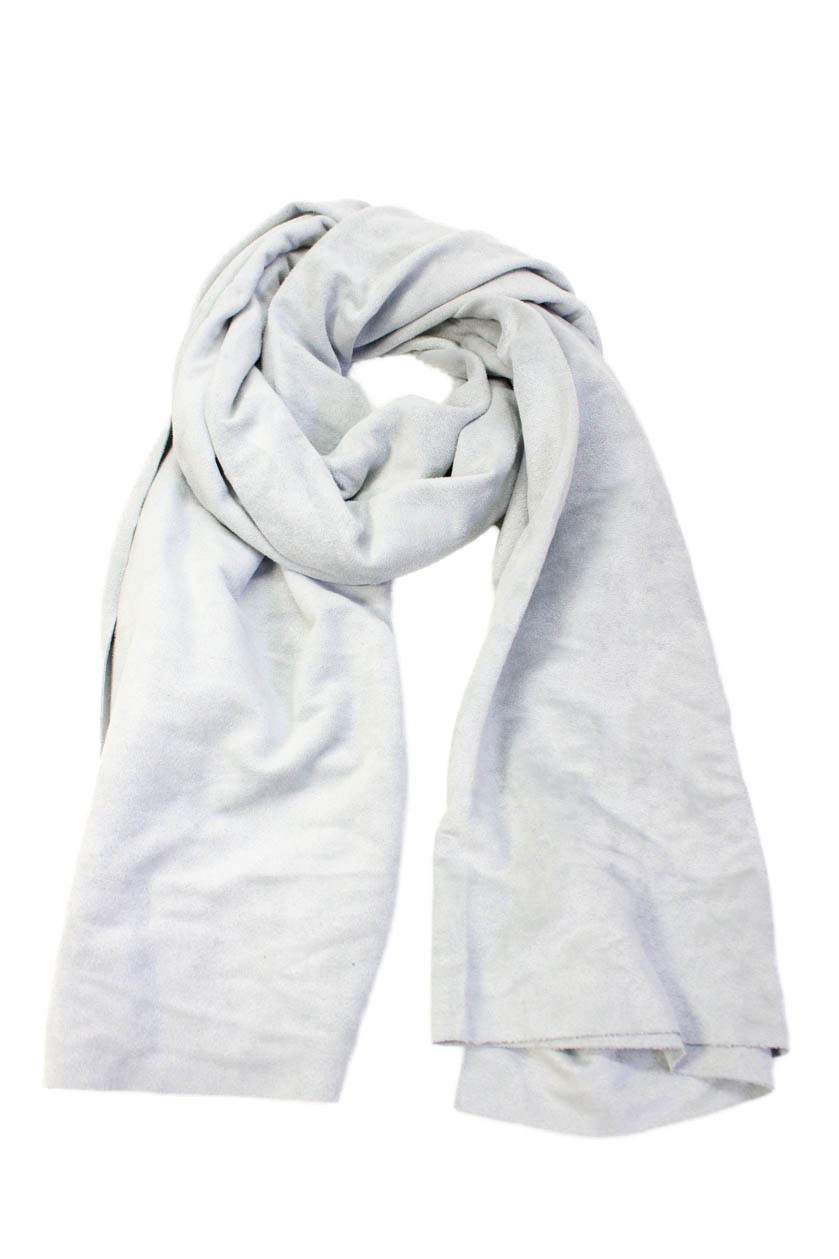 Lululemon Womens Solid Rectangular Scarf Blue Siz… - image 2