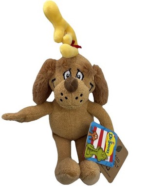 New Dr Seuss How The Grinch Stole Christmas Max The Dog Plush Toy Aurora 16 
