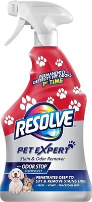 Resolve Pet Expert Stain and Odor Remover, Carpet Cleaner, Pet Stain and Odor Re