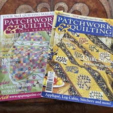 Patchwork & Quilting Magazines 2002/2005 X2 Issues Good Condition