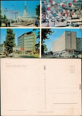 Posen Poznań Fragmenty terenow    ''Merkury''/Fragment, Hotel ''Merkury'' 1968
