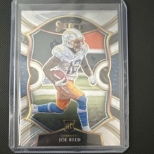 Panini Select 2020 Joe Reed Los Angeles Chargers #97 Concourse Rookie Card. rookie card picture