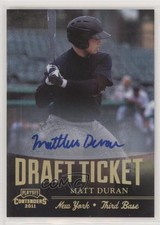 2011 Playoff Contenders Draft Tickets Signatures Matt Duran #DT2 Auto 0d4d