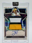 2023 Panini One #89 Jordan Love Lonestar Blue 3 Color Patch Auto 7/35 Packers