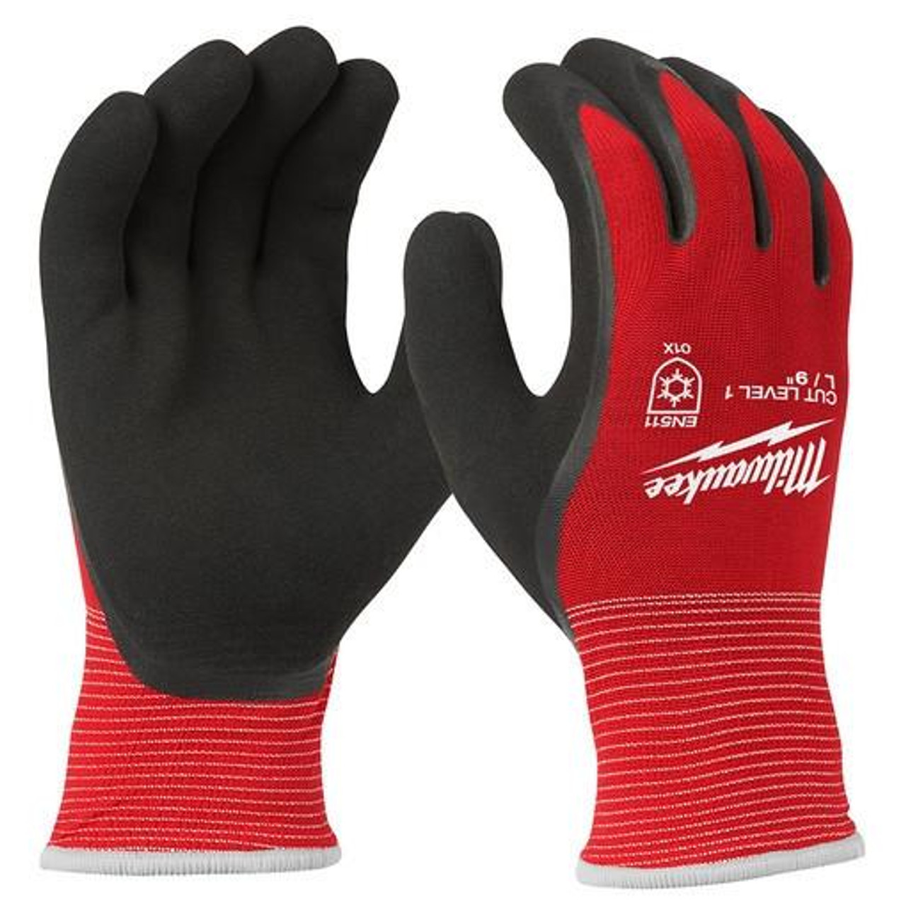 Milwaukee Cut Level 1 Insulated Winter Work Gloves 48-22-8911