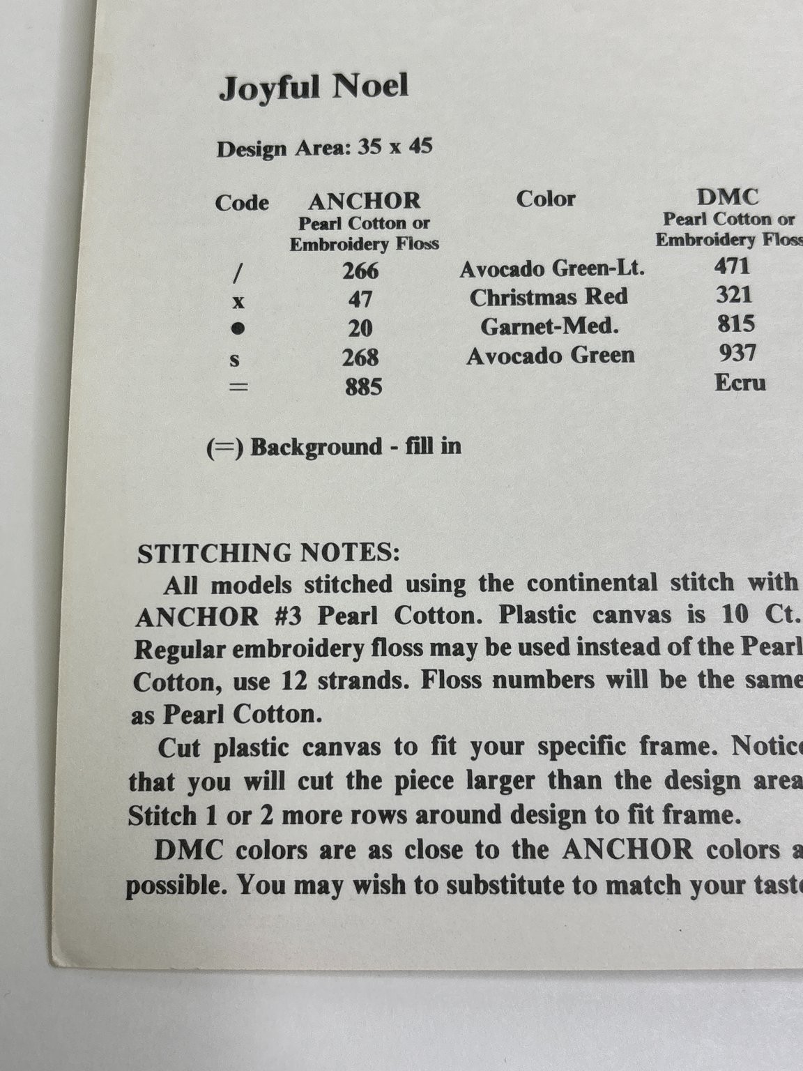 The Cornell Collection Christmas Plastic Canvas Leaflet L-25