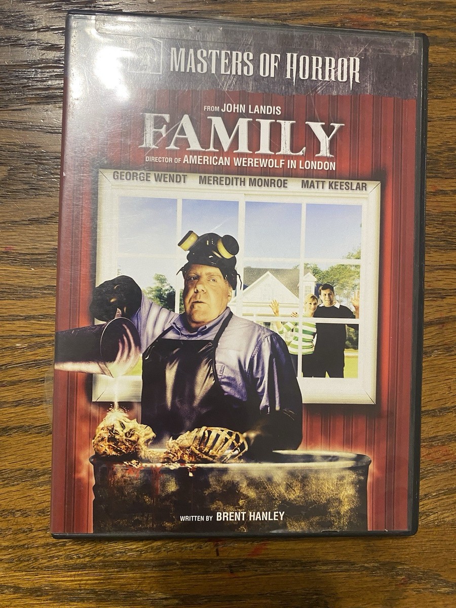 Masters of Horror: Family (DVD, 2006) George Wendt John Landis