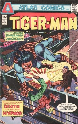 TIGER-MAN - No. 3 - DEATH IS A MAN CALLED HYPNOS! TIGERMAN. Goodman, Charles and