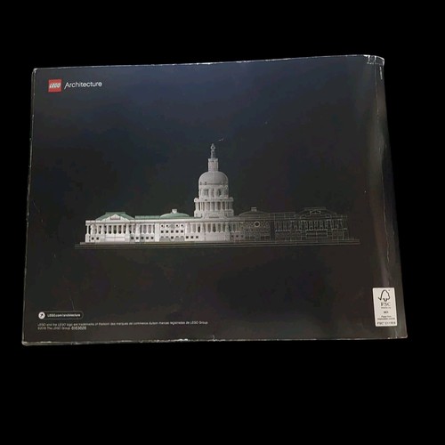 LEGO Architecture 21030 United States Capitol Building Instruction Manual Only - Picture 2 of 2