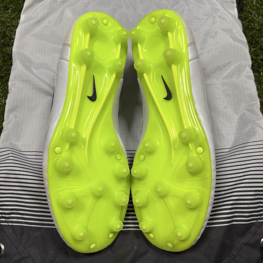 NIKE Tiempo Legend Ⅵ HG-E 25cm Nike Tiempo Legend VI Grey FG – Classic Soccer Cleats
