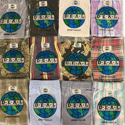 12x D.E.A.L International Boxershorts Gr. M verschiedene Motive und Farben Y2K