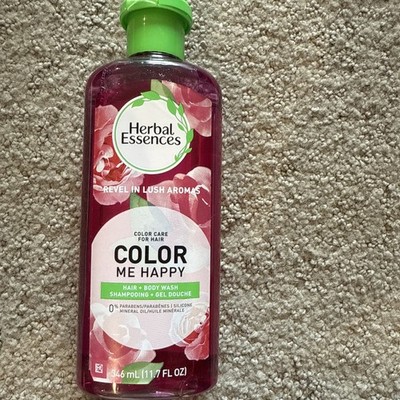 Herbal Essences COLOR ME HAPPY  Hair+bodywash+SHAMPOO+gel 11.7 OZ New
