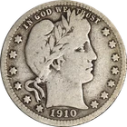 1910-D Barber Quarter